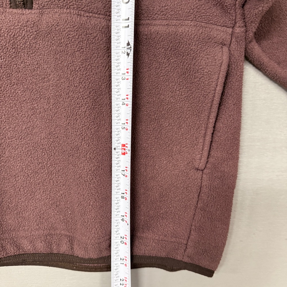 Vintage Patagonia Synchilla Fleece Pullover Half Zip Plum Purple Kids Medium - Picture 5 of 6